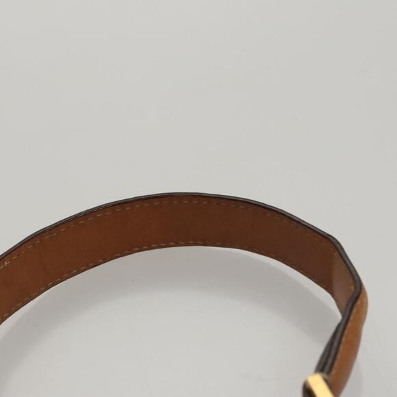 CELINE Macadam Canvas Hand Bag Pvc Leather Brown - Picture 9 of 13